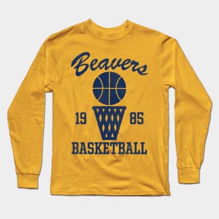 Teen Wolf Beavers Basketball Training Jersey Long Sleeve T-Shirt